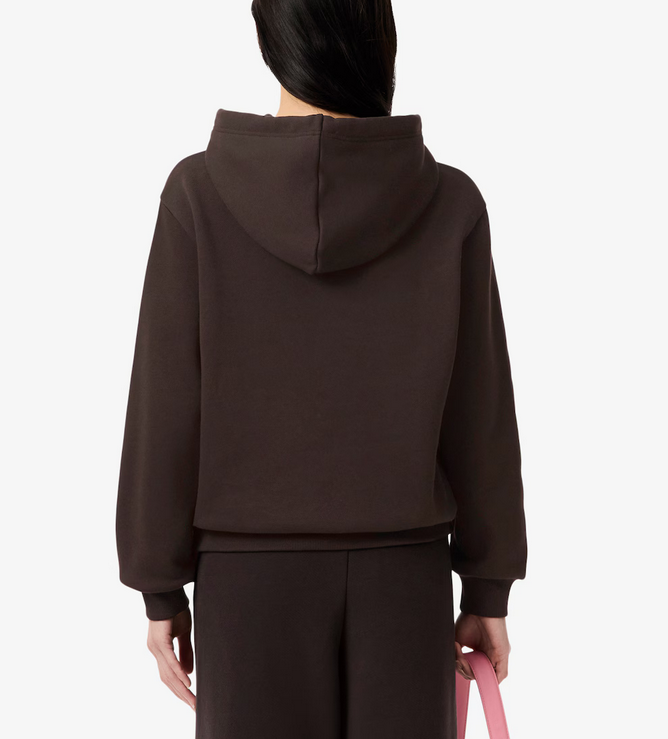 Lacoste Women's Fleece Logo Hoodie MSRP $175