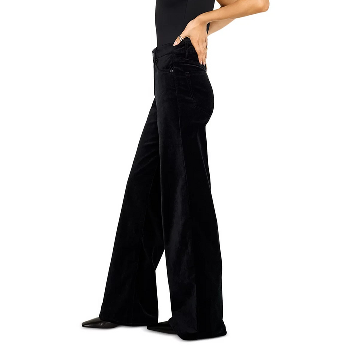Good American Velvet Good Skate Wide Leg Jeans MSRP $189