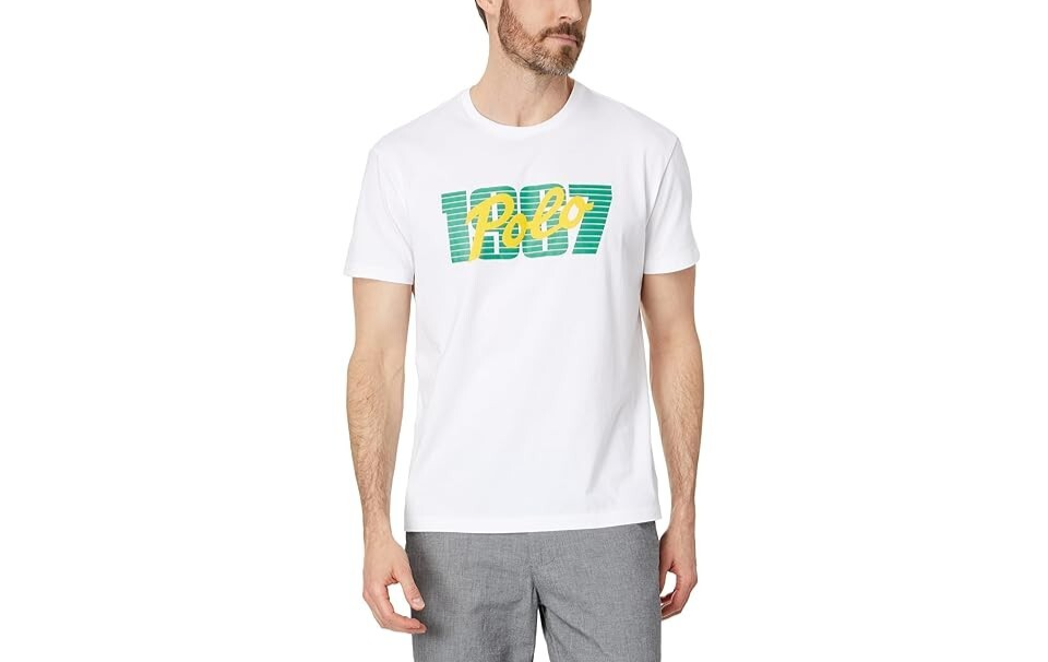 Polo Ralph Lauren Classic Fit Logo Jersey T-Shirt MSRP $65 Size L
