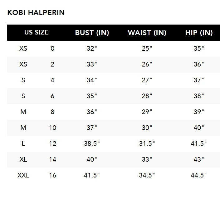 Kobi Halperin Dale Dress MSRP $498