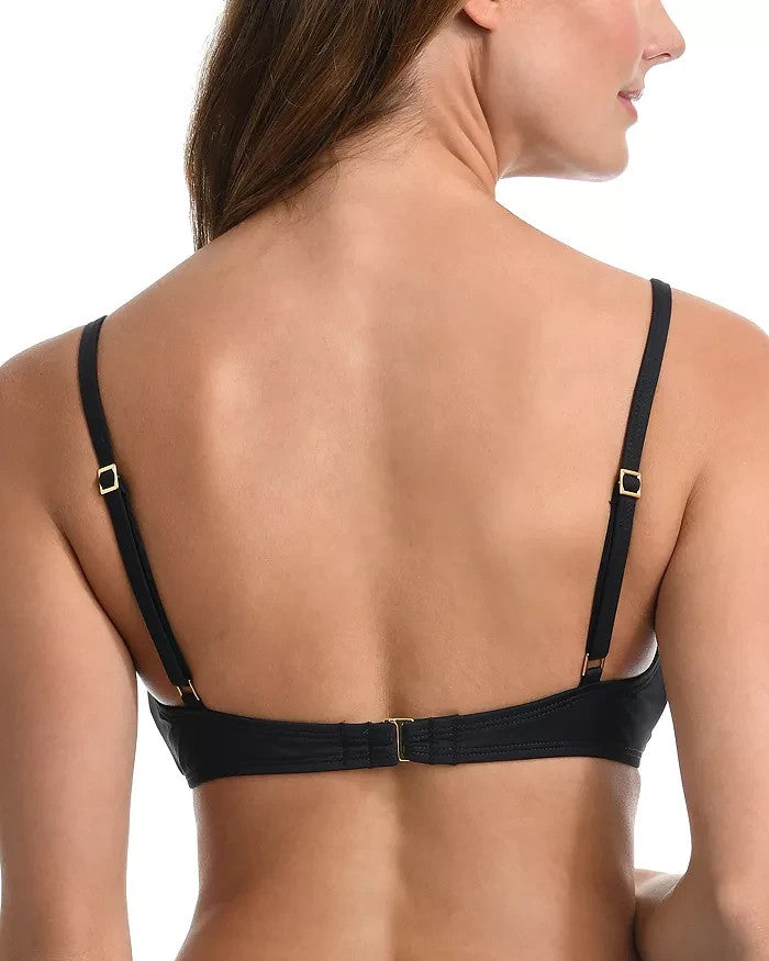 La Blanca Ig Wrap Bikini Top MSRP $85
