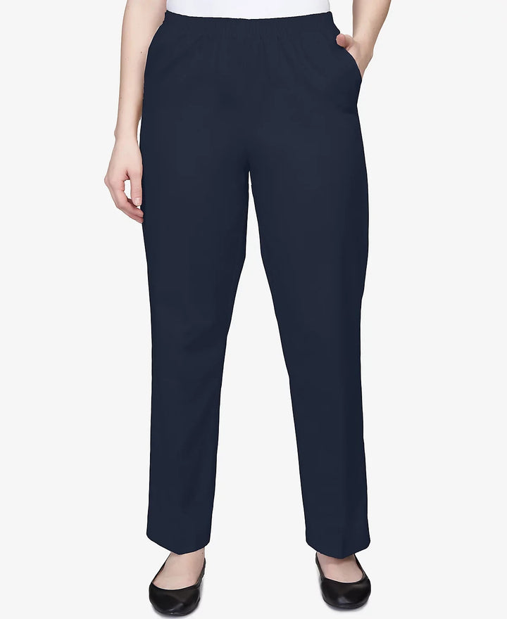 Alfred Dunner Classics Twill Pull-On Pants MSRP $44