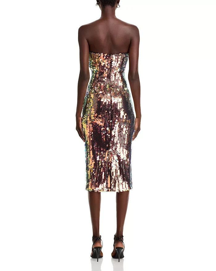 Ramy Brook Oz Embellished Midi Dress MSRP $585