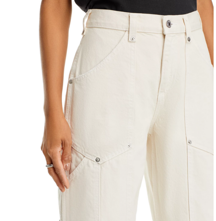 RE/DONE High Rise Straight Leg Jeans MSRP $375