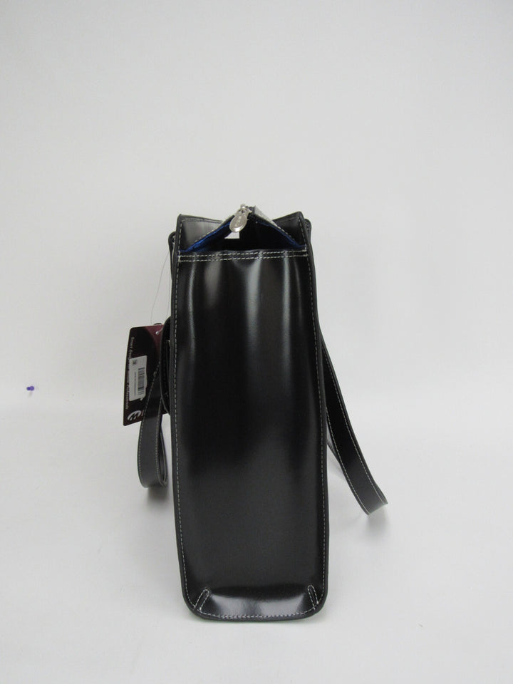 McKlein USA Joliet Black Leather Tote MSRP $440