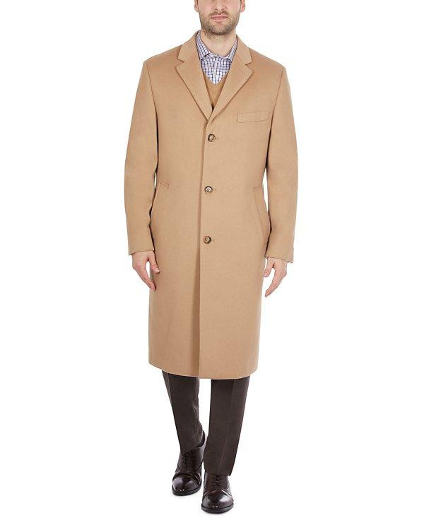 Lauren Ralph Lauren Men's Columbia Classic-Fit Overcoat MSRP $ 495