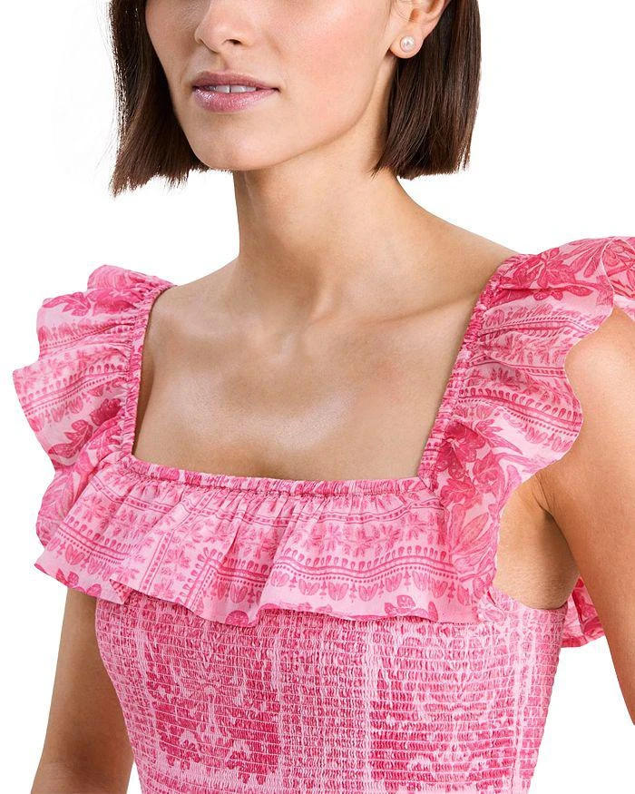 Vineyard Vines Smocked Ruffle Dress MSRP $198