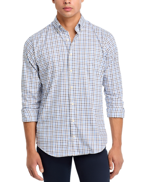 Peter Millar Calgary Crown Lite Stretch Sport Shirt MSRP $160