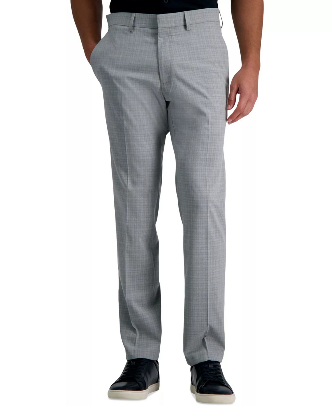 Kenneth Cole Reaction Men's Slim-Fit Stretch Check Dress Pants MSRP $95