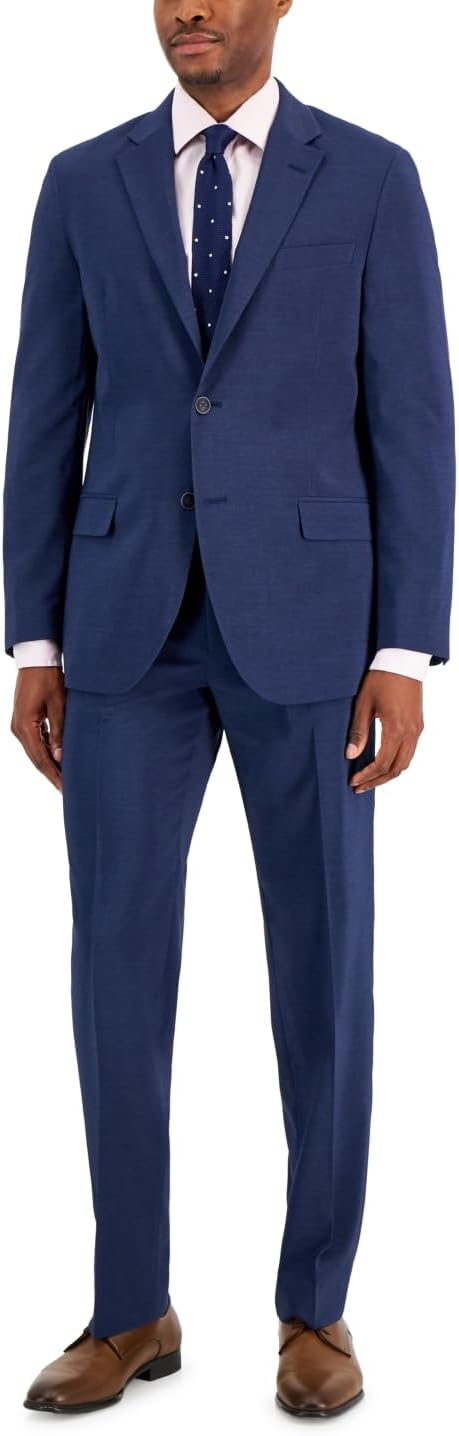 Nautica Men's Modern-Fit Bi-Stretch Suit MSRP $395