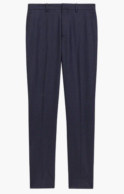 Theory Men's Mayer Herringbone Virgin Wool-Blend Pants MSRP $285
