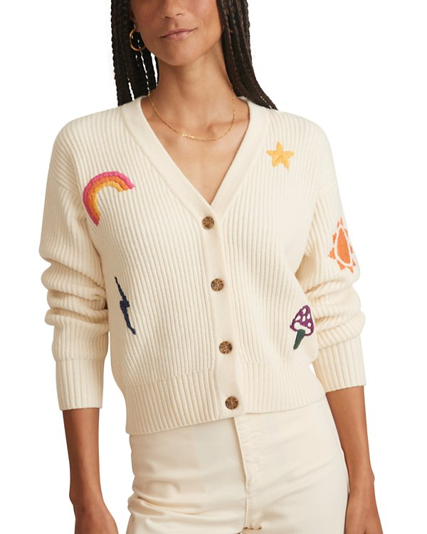 Marine Layer Robin Crop Cardigan MSRP $168