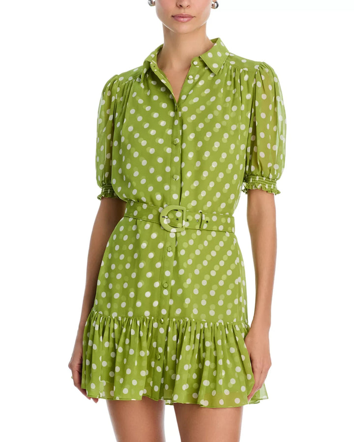 Cinq à Sept Camille Belted Mini Dress MSRP $395