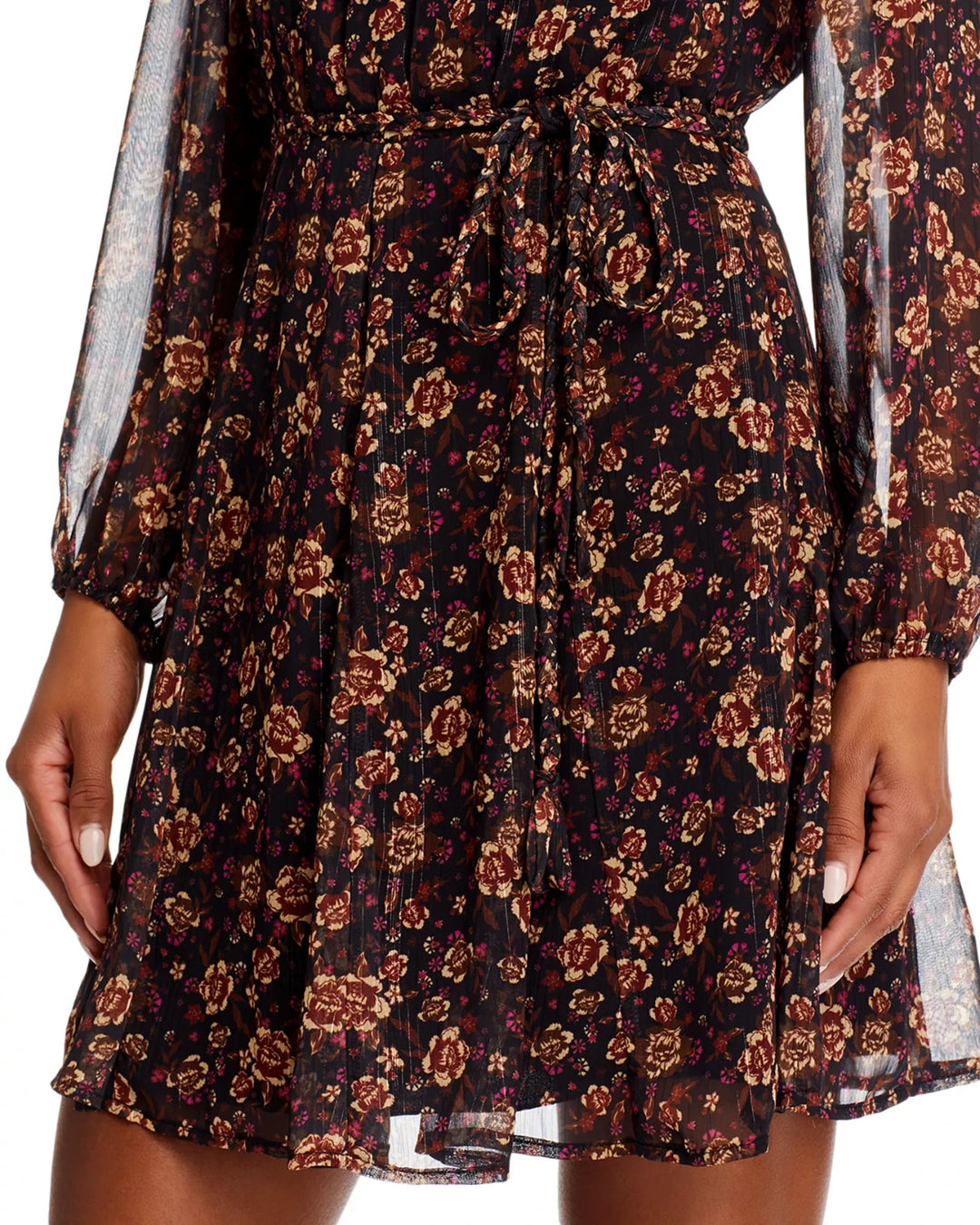 KOKO + MASON Floral Print Dress MSRP $119