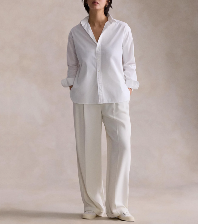 POLO Ralph Lauren Relaxed-Fit Cotton Shirt MSRP $148