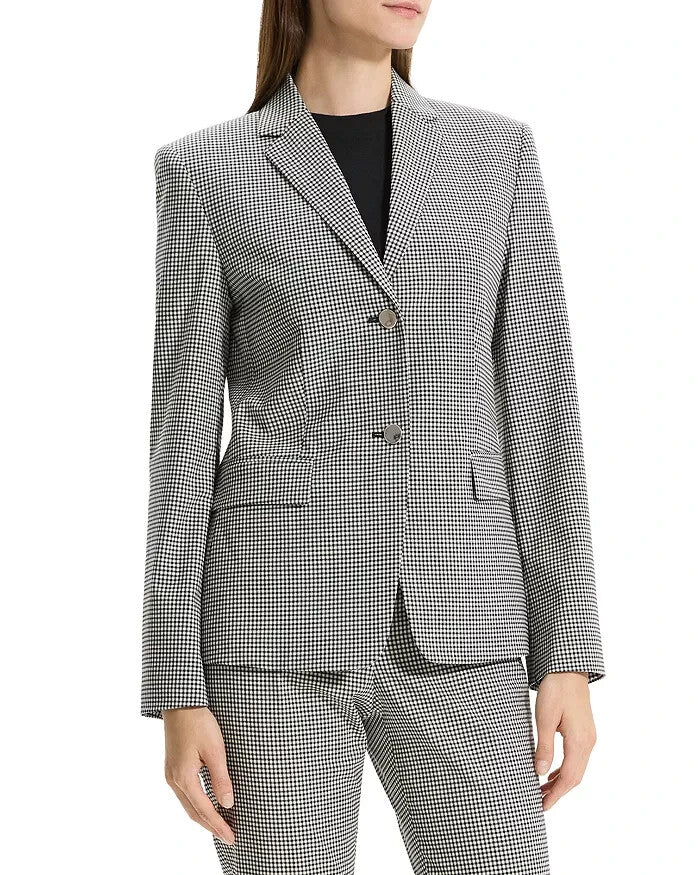 Theory Check Single Breasted Blazer MSRP $455