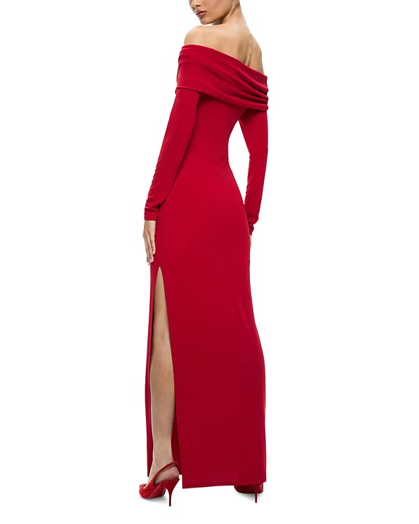 Alice and Olivia Coretta Midi Dress MSRP $395