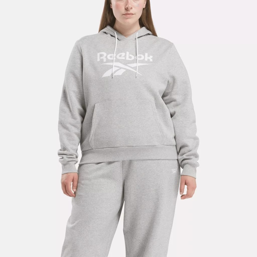 Reebok Women's Big Logo Fleece Hoodie MSRP $55