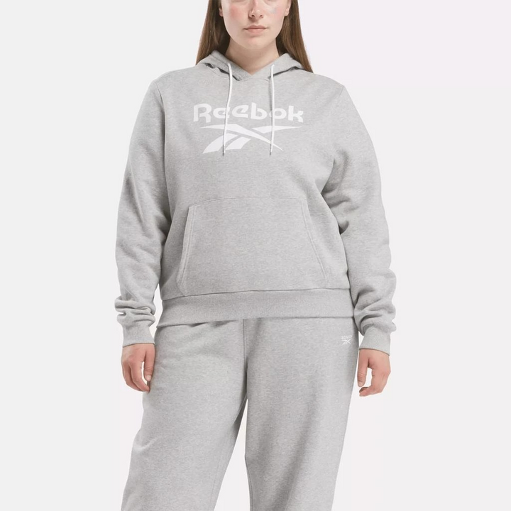 Reebok Women's Big Logo Fleece Hoodie MSRP $55