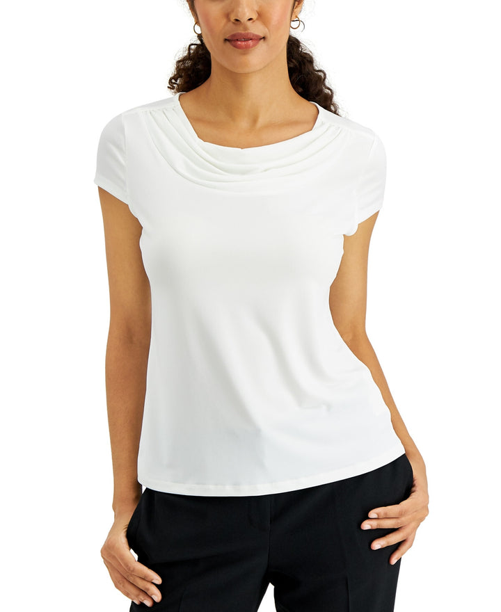 Kasper Cowlneck Blouse MSRP $49
