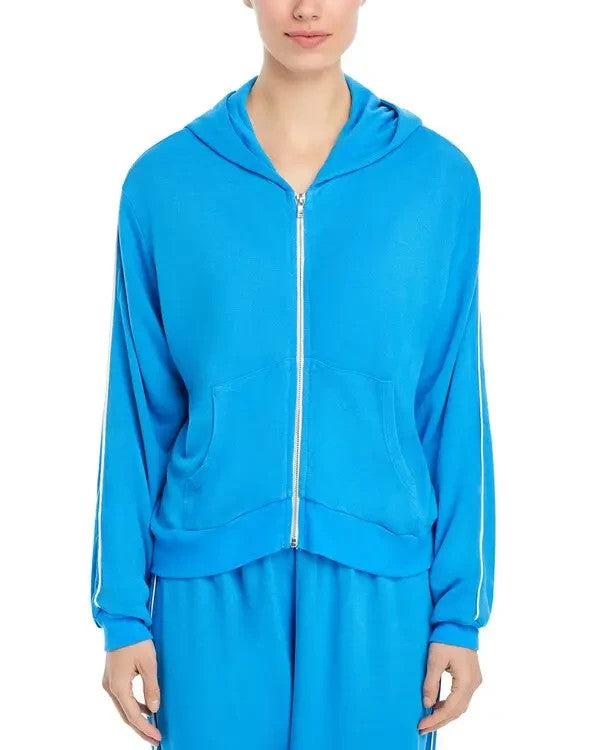 AQUA Athletic Lechelle Zippered Hoodie MSRP $88