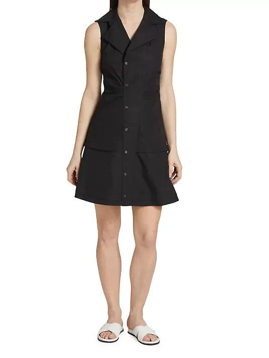 Derek Lam Women's Satina Mini Shirtdress MSRP $375
