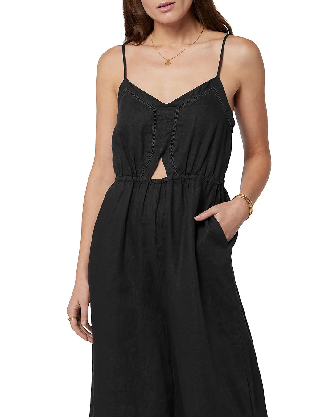 Joie Maisie Linen Wide Leg Jumpsuit MSRP $298