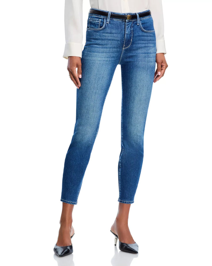 L'Agence Margot Cropped Skinny Ankle Jeans MSRP $245