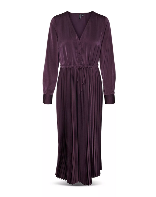 Vero Moda Cindy Plissé Dress MSRP $82