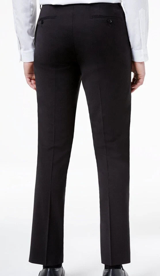 Calvin Klein Men's Infinite Stretch Solid Slim-Fit Pants MSRP $190