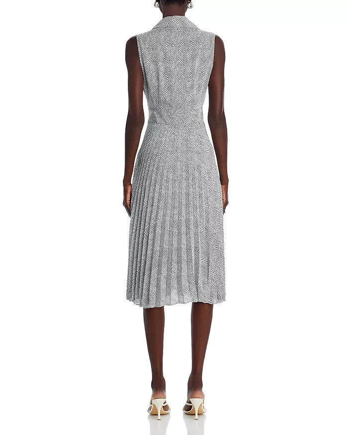 T Tahari Sleeveless Button Down Midi Dress MSRP $138 Size 10