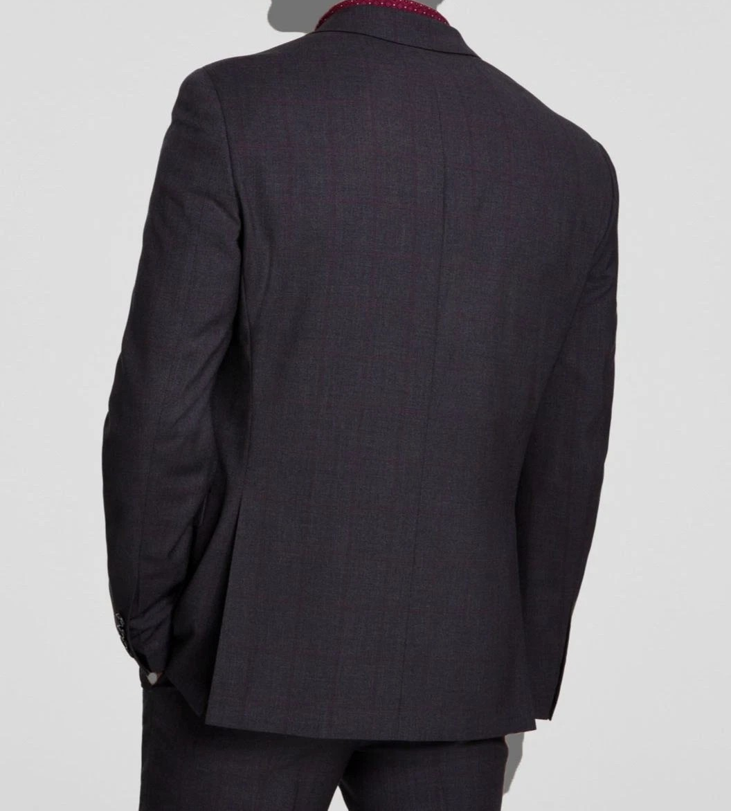 Alfani Men's Slim-Fit Windowpane Check Suit Jacket MSRP $360