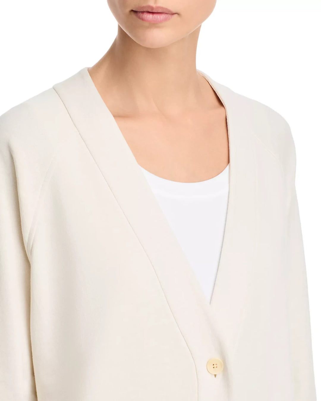 Eileen Fisher Long V Neck Cardigan Sweater MSRP $188