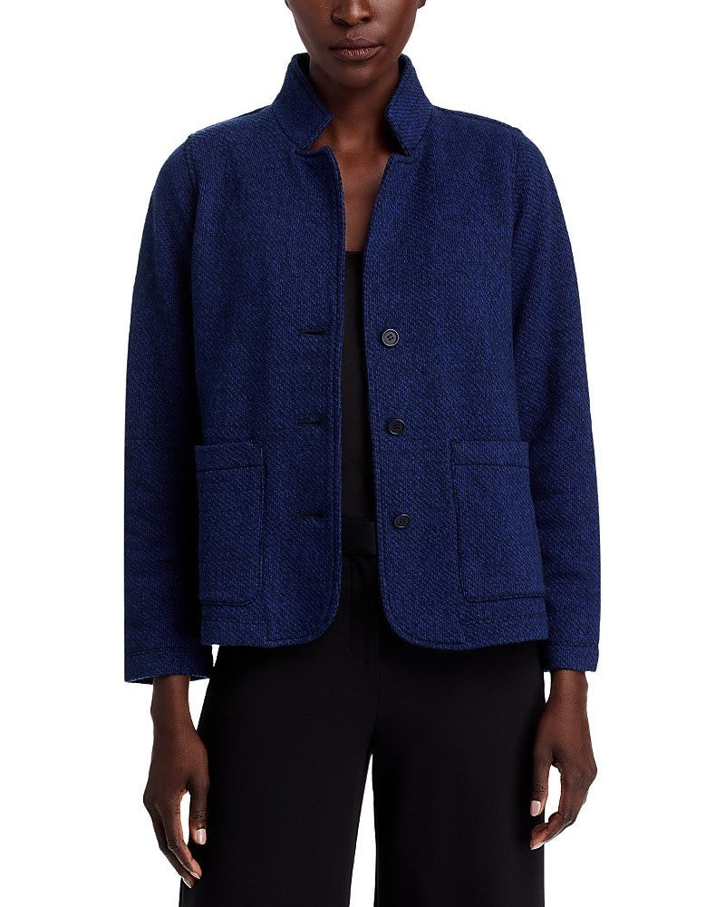 Eileen Fisher Stand Collar Jacket MSRP $288