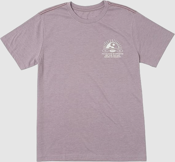 RVCA Slim Fit Balance Rise Short Sleeve T-shirt MSRP $30