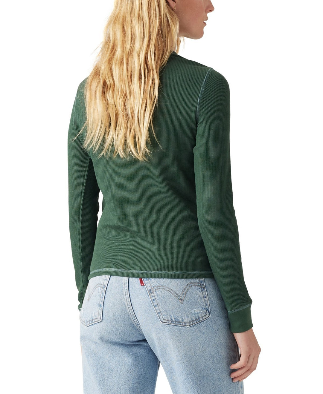 Levi's Plus Size Jakob Slim-Fit Long-Sleeve Henley Top MSRP $34.50