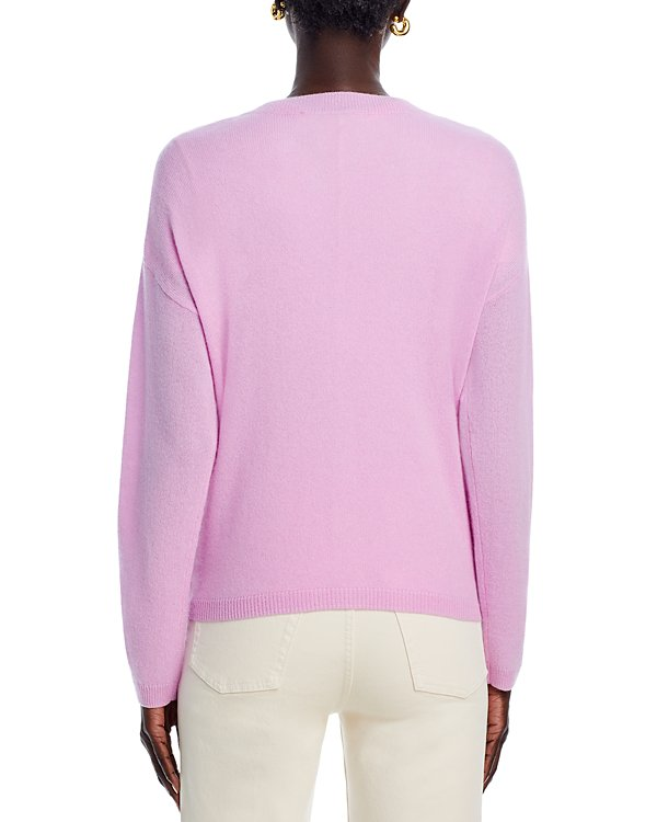 C by Bloomingdale's Cashmere V Neck Cardigan MSRP $178