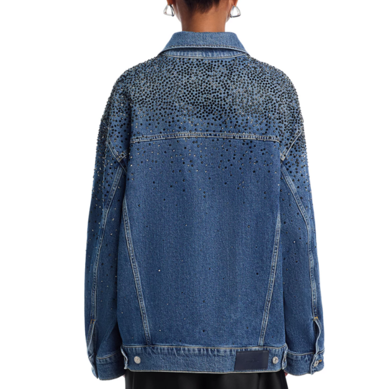 7 For All Mankind Oli Denim Trucker Jacket MSRP $498