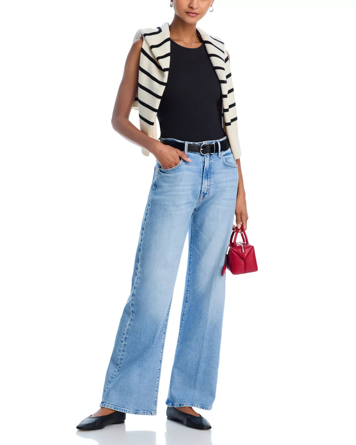 MOTHER The Lasso Sneak High Rise Jeans MSRP $278