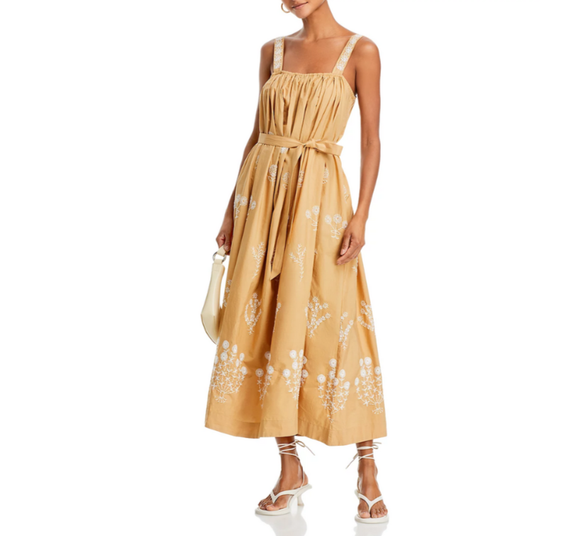 MOTHER The More Is More Maxi Dress MSRP $345