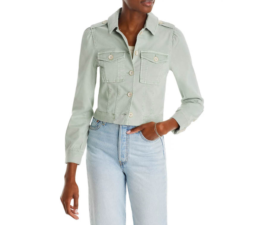 PAIGE Cropped Pacey Jacket MSRP $249