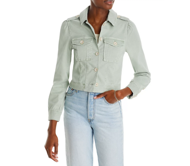 PAIGE Cropped Pacey Jacket MSRP $249