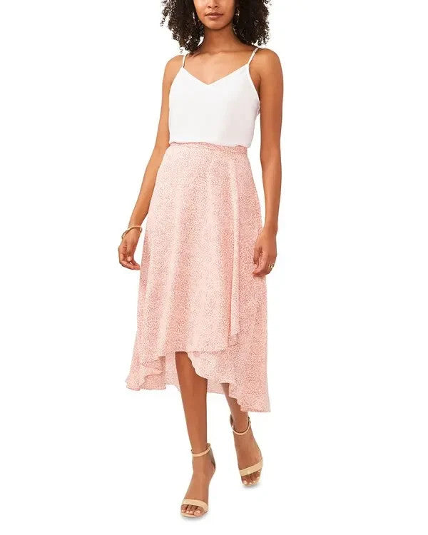 Vince Camuto High Low Crossover Skirt MSRP $99
