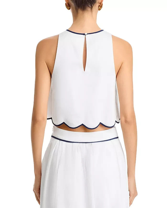 FRENCH CONNECTION Alexis Cropped Top MSRP $88