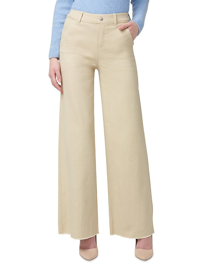 Hue High Rise Frayed Wide Leg Jeans MSRP $68