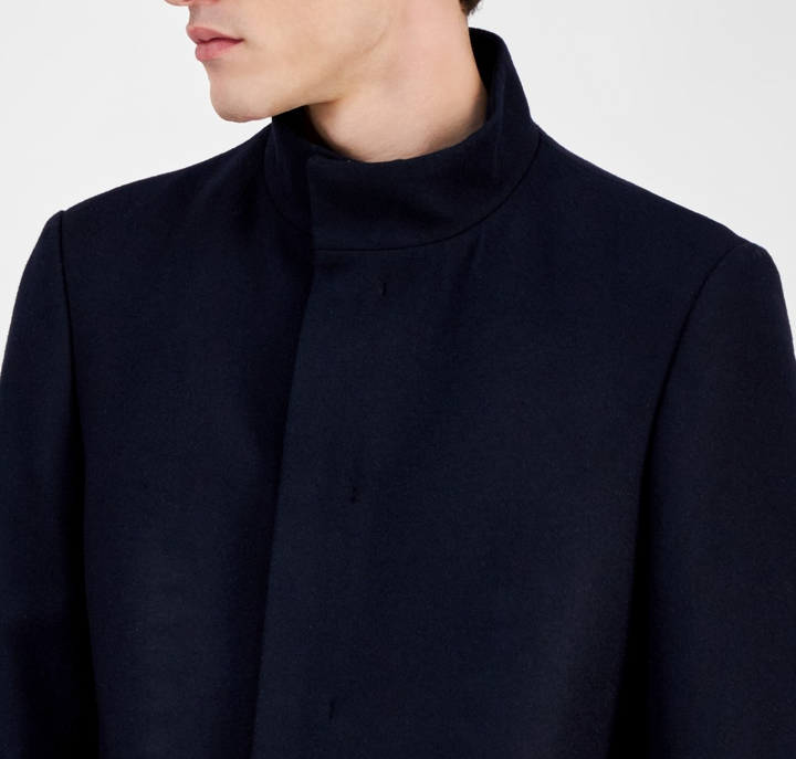 Calvin Klein Men's Mayden Slim-Fit Wool Blend Overcoat MSRP $495 # Size 38S