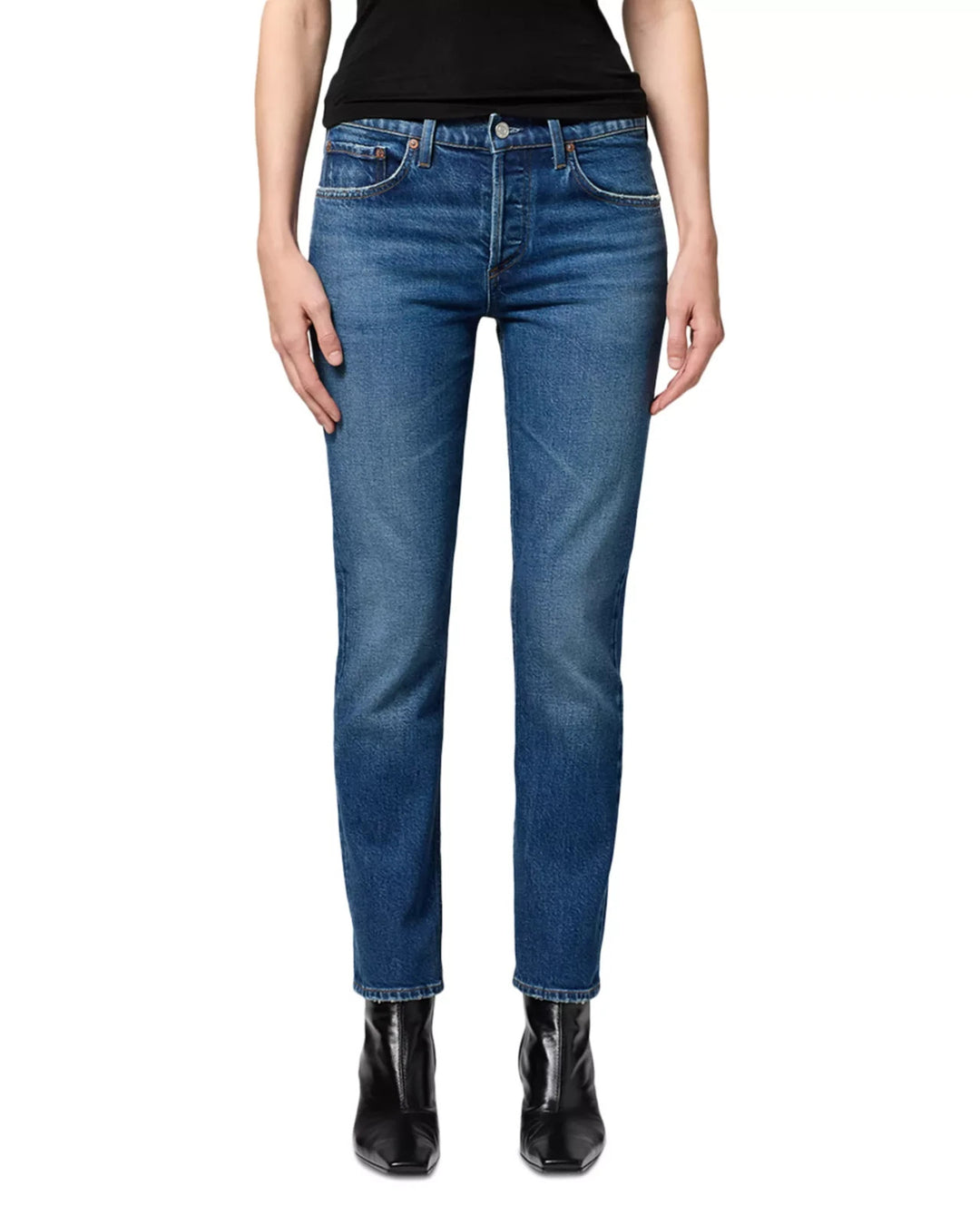 AGOLDE Cocktail Slim Ankle Jeans MSRP $248