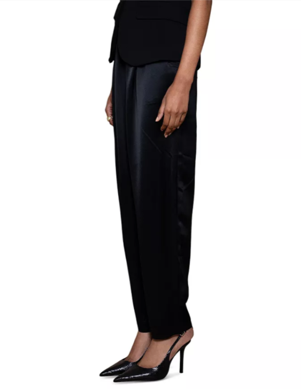 NONCHALANT LABEL Layered Belted Pants MSRP $391