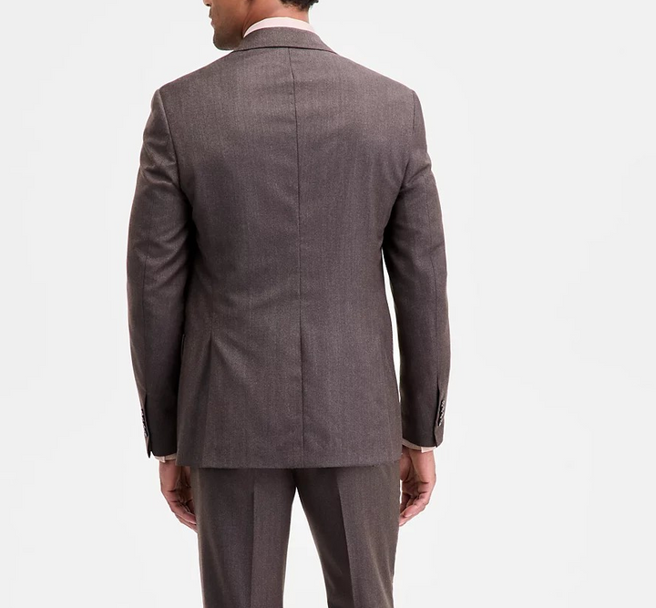 Michael Kors Men's Classic-Fit Wool-Blend Suit Separate Jacket MSRP $450
