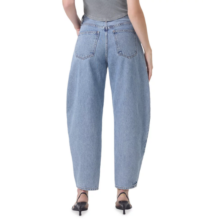 AGOLDE Mara Bowed Jeans